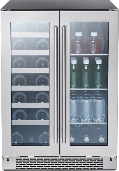 Zephyr PRWB24C32BG 24 Inch Stainless Steel Freestanding or Built In Beverage Center