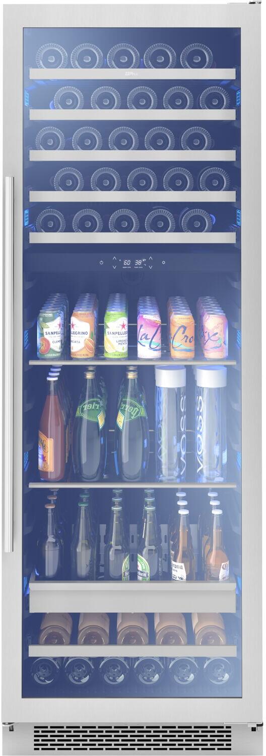 Zephyr PRWB24F02AG Presrv Series 24 Inch Freestanding or Built-In Beverage Center