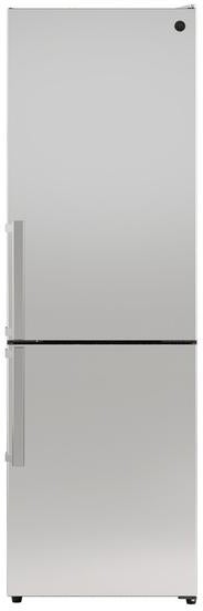 Bertazzoni 24 Inch Freestanding Bottom Mount Refrigerator Without Ice Maker: Stainless Steel
