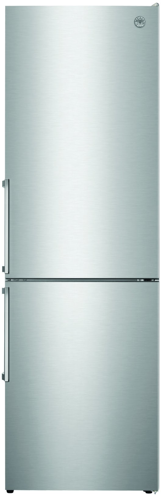 Bertazzoni REF24BMFXNV 24 Inch Stainless Steel Counter Depth Bottom Freezer Refrigerator, in Stainless Steel
