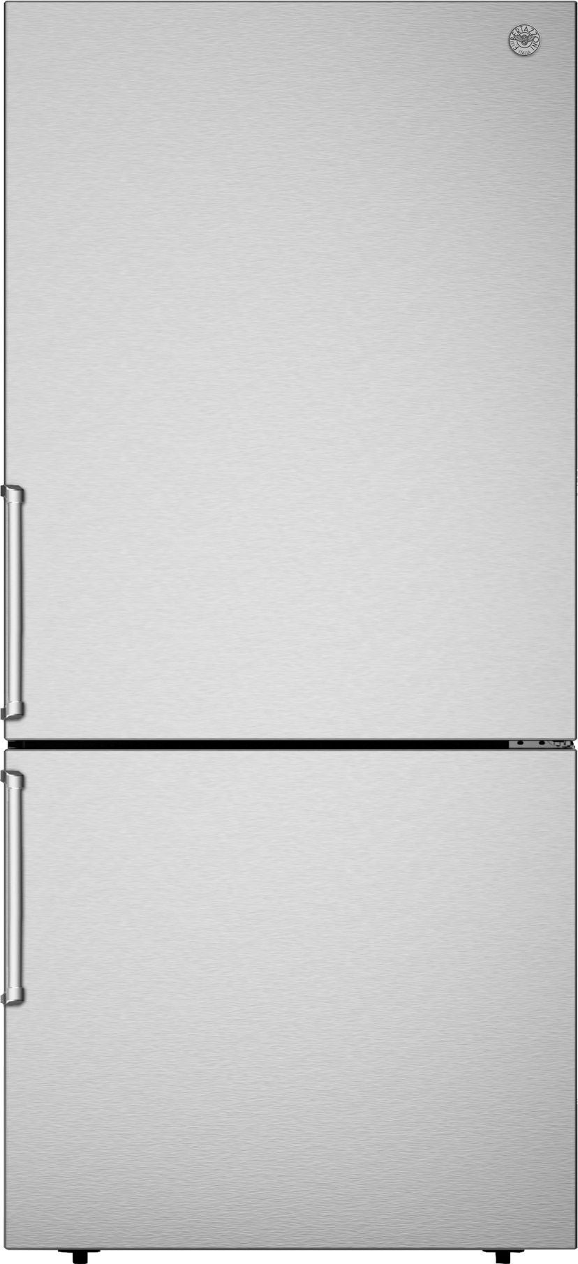 Bertazzoni REF31BMFIX 31 Inch Stainless Steel Counter Depth Bottom Freezer Refrigerator