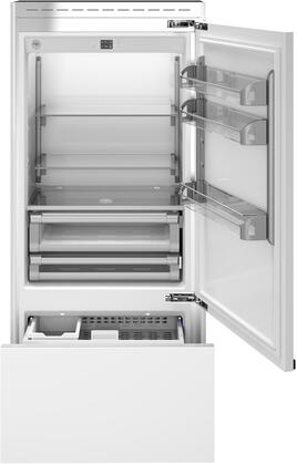 Bertazzoni REF36BMBIPRT  36 Inch Counter Depth Bottom Freezer Refrigerator