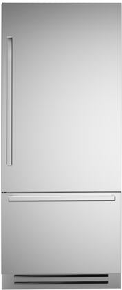 Bertazzoni REF36BMBIXRT  36 Inch Counter Depth Bottom Freezer Refrigerator