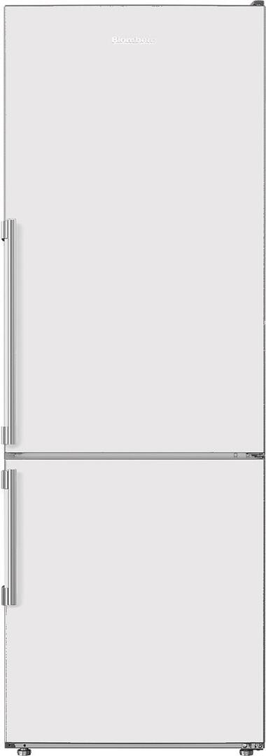 Blomberg BRFB1045WH 24 Inch White Counter Depth Bottom Freezer Refrigerator