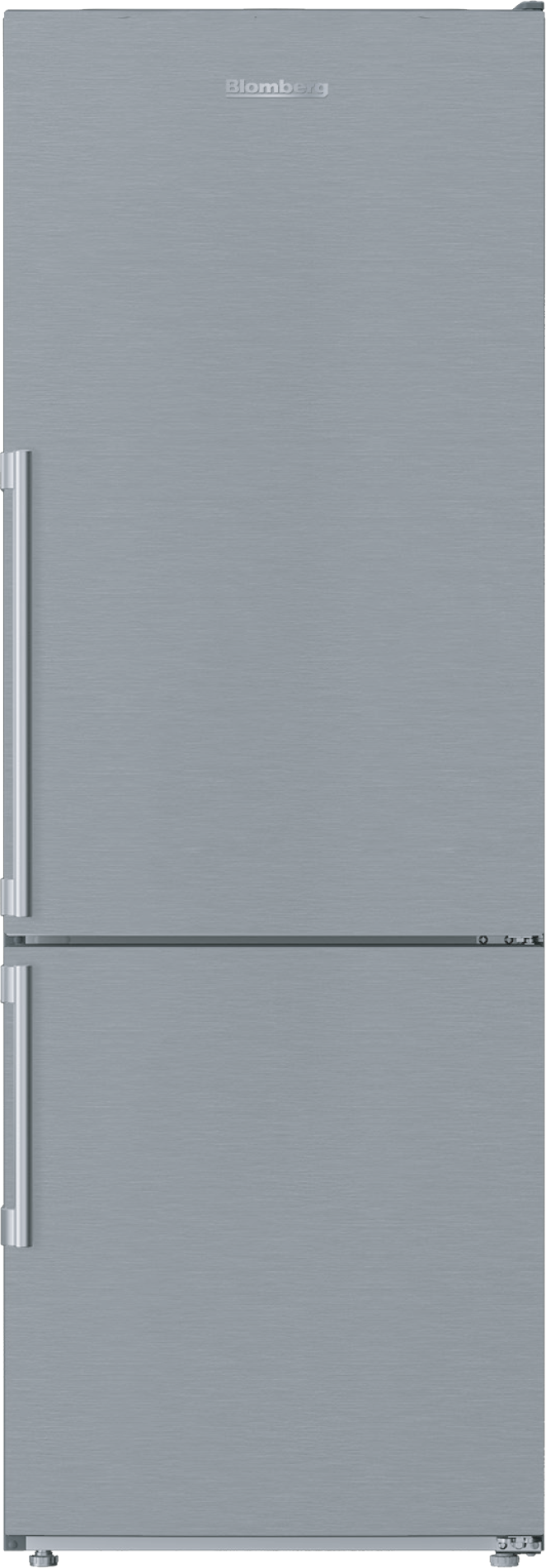 Blomberg 24 Freestanding Counter-Depth Bottom Freezer Refrigerator, 11.22 cu. ft.: Stainless Steel