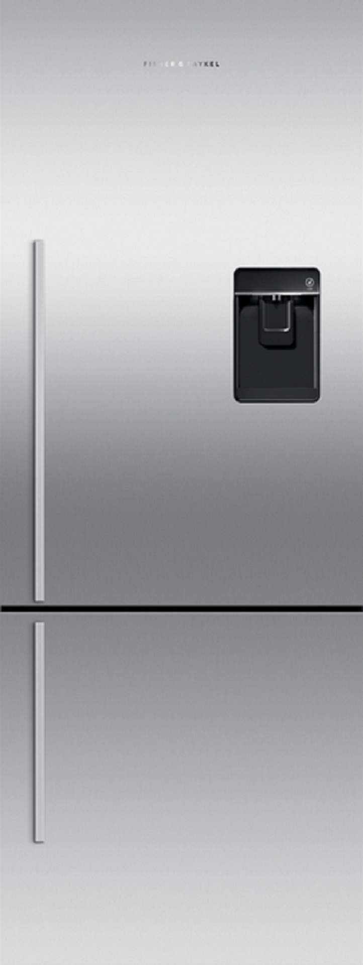Fisher Paykel Active Smart 25" 13.4 cu.ft. Stainless Steel Counter Depth Bottom Freezer Refrigerator - Right Hinge