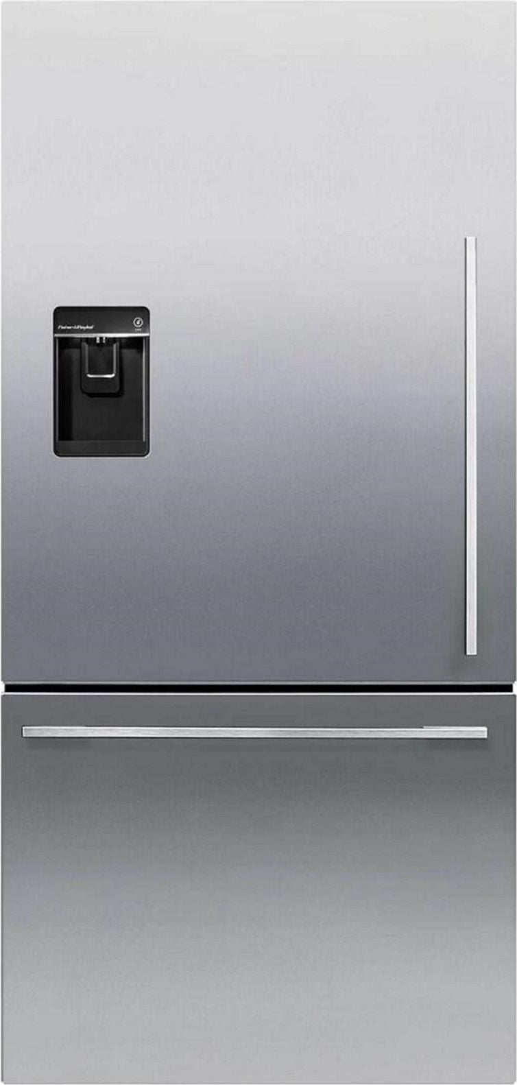 Fisher Paykel Active Smart 31" 17.1 cu.ft. Stainless Steel Counter Depth Bottom Freezer Refrigerator - Left Hinge - Energy Star