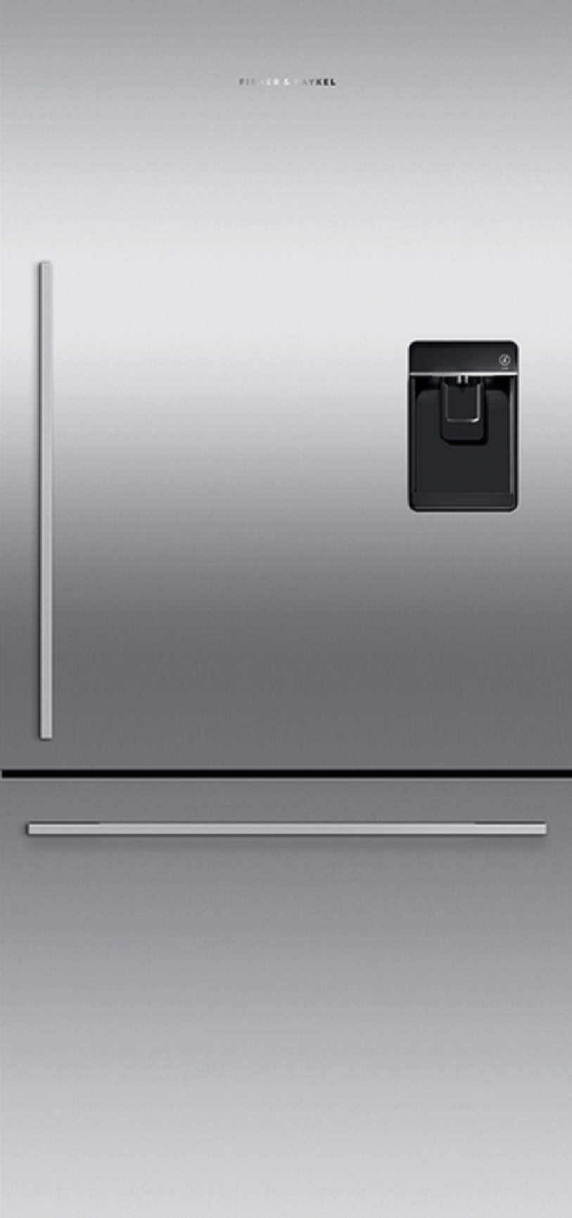 Fisher Paykel Active Smart 31" 17.1 cu.ft. Stainless Steel Counter Depth Bottom Freezer Refrigerator - Right Hinge - Energy Star
