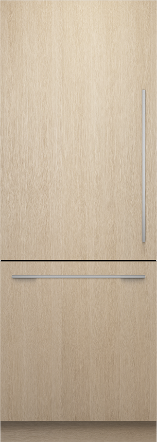 Fisher Paykel RS3084WLUE1 30" VTZ PREMIUM Column Bottom Mount Refrigerator Freezer, Panel Panel Ready