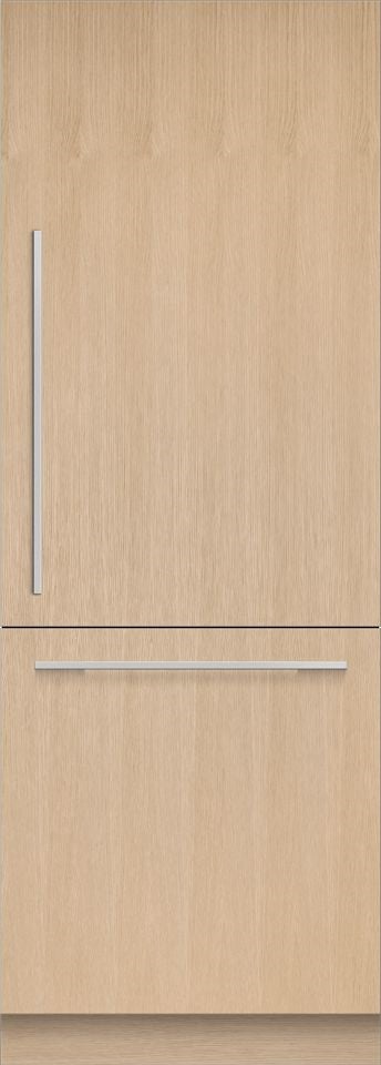 Fisher Paykel RS3084WRUK1 Integrated Series 30 Inch Counter Depth Bottom Freezer Refrigerator, in Panel Ready