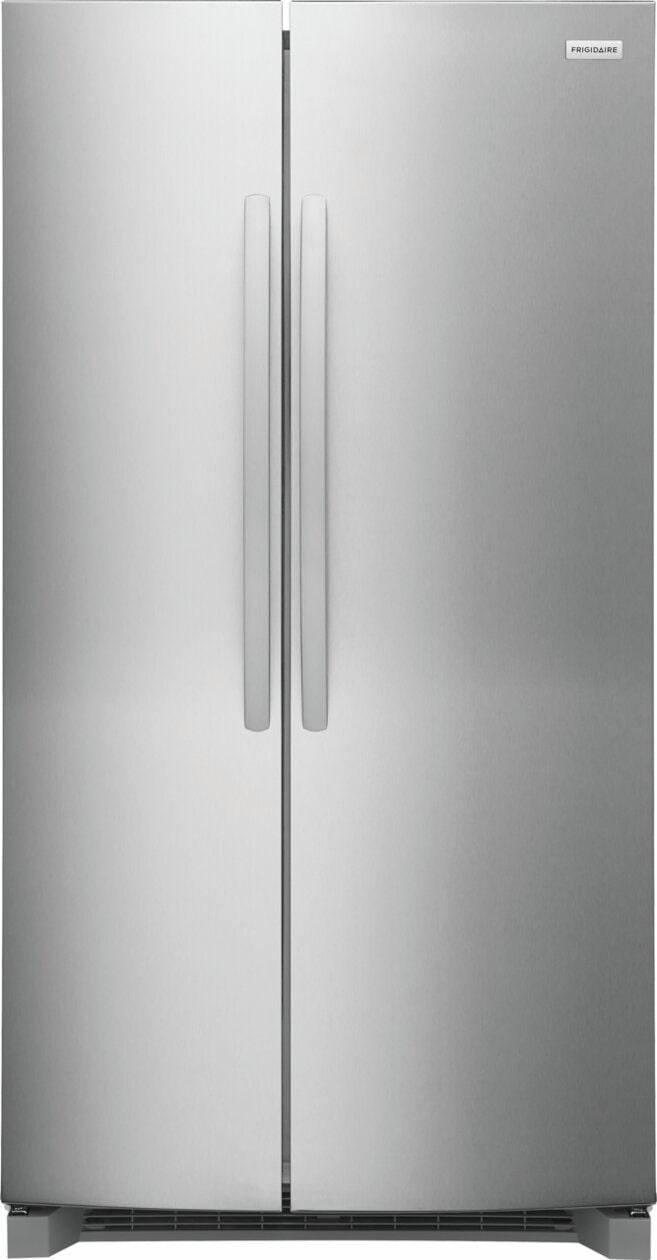 Frigidaire 26 Cu. Ft. Side By Side Refrigerator: Smudge Proof Stainless Steel