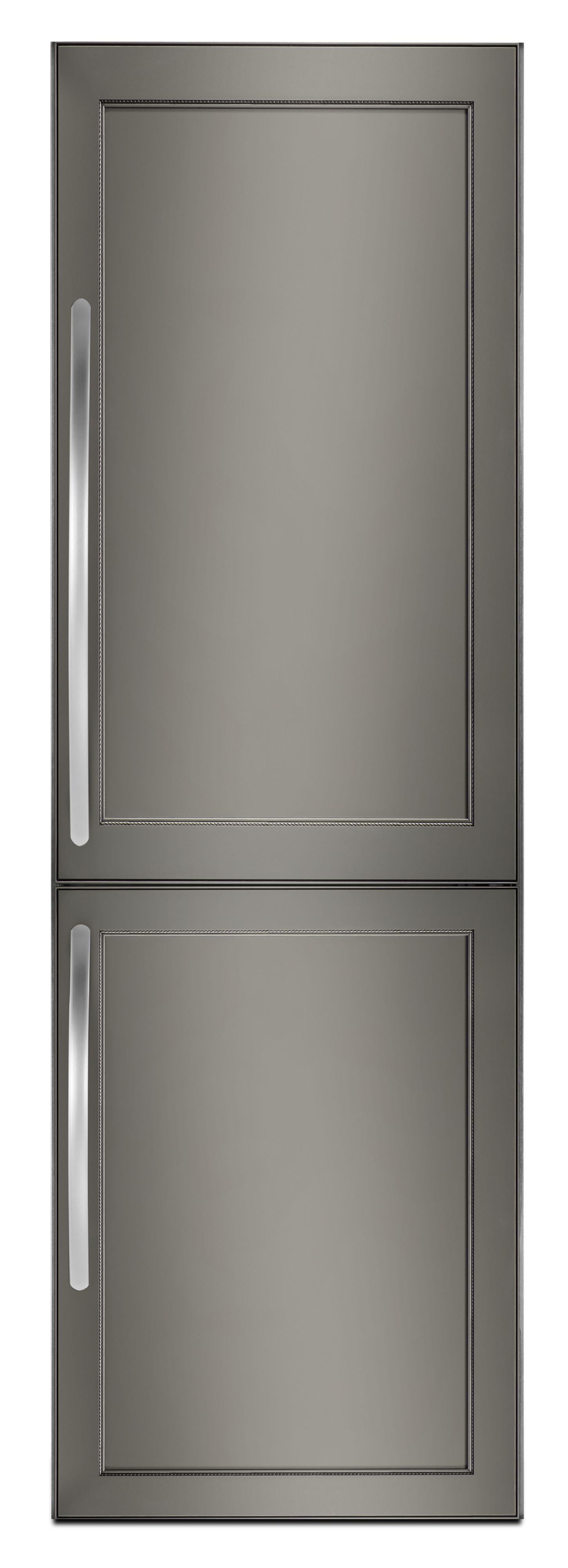 KitchenAid 24" 10 cu. ft. Custom Panel Built-In Bottom Freezer Refrigerator