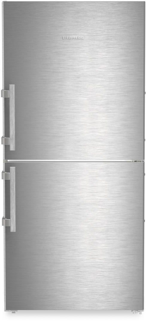 Liebherr 30 Inch Freestanding Refrigerator/Freezer with Ice Maker: Stainless Steel, Right Hinge