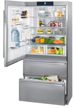 Liebherr CS2091 36 Inch Stainless Steel Bottom Freezer Refrigerator