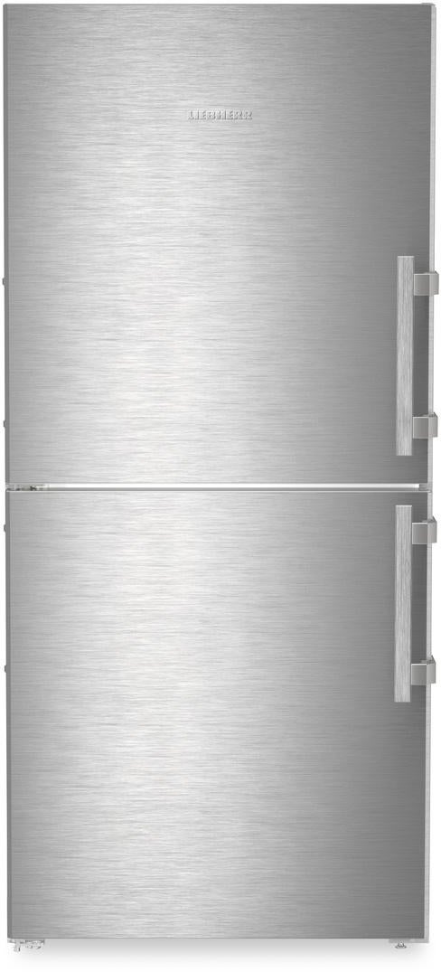 Liebherr 30 Inch Freestanding Refrigerator/Freezer with Ice Maker: Stainless Steel, Left Hinge