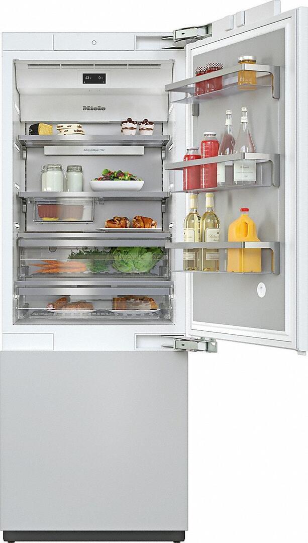 Miele KF2802VI 30 Inch Panel Ready Counter Depth Bottom Freezer Refrigerator, in Panel Ready