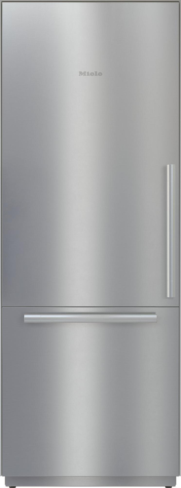 Miele KF2812SF 30 Inch Stainless Steel Counter Depth Bottom Freezer Refrigerator, in Stainless Steel