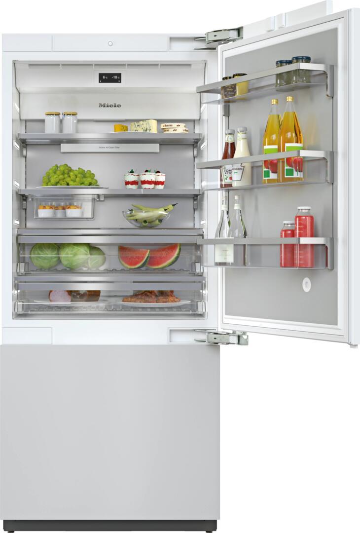 Miele KF2902VI MasterCool Series 36 Inch Counter Depth Bottom Freezer Refrigerator, in Panel Ready