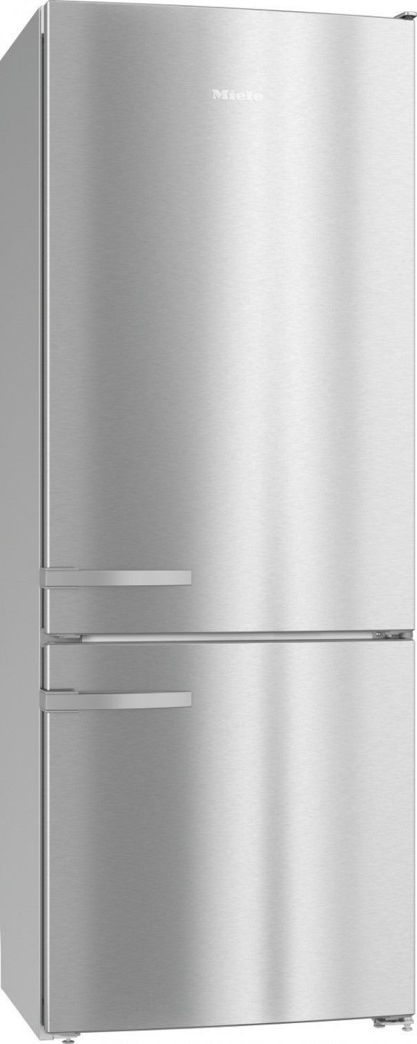 Miele KFN15943DESS 30 Inch Counter Depth Bottom Freezer Refrigerator: Stainless Stainless Steel