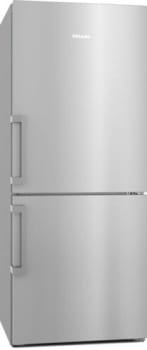 Miele 30 Inch Freestanding Bottom-Mount Smart Refrigerator: Stainless Steel