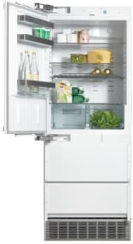 Miele KFN9859IDELH 30 Inch Built-In Bottom Mount Refrigerator Panel Ready