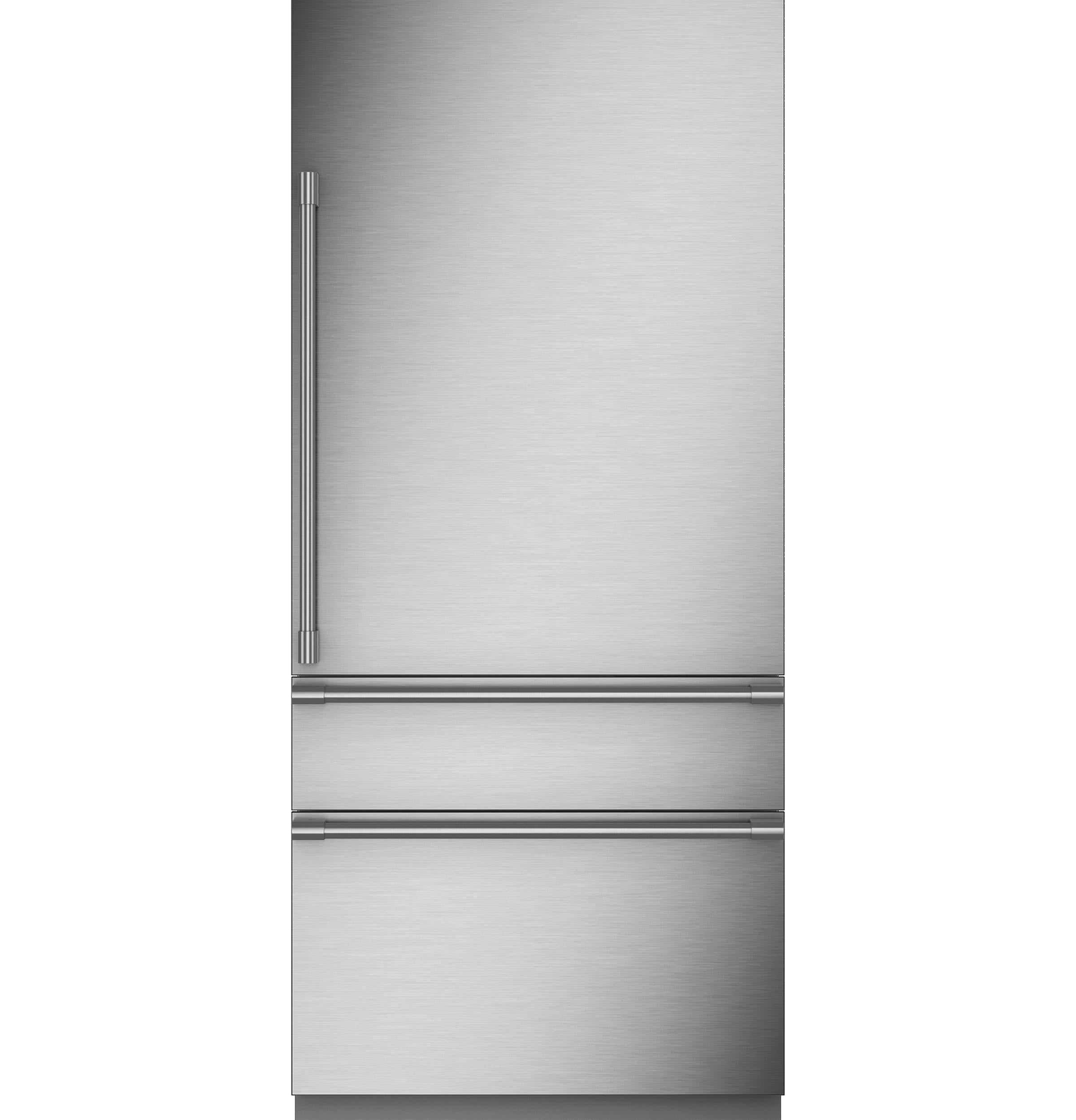 Monogram ZIC363IPVRH  36 Inch Counter Depth Bottom Freezer Refrigerator