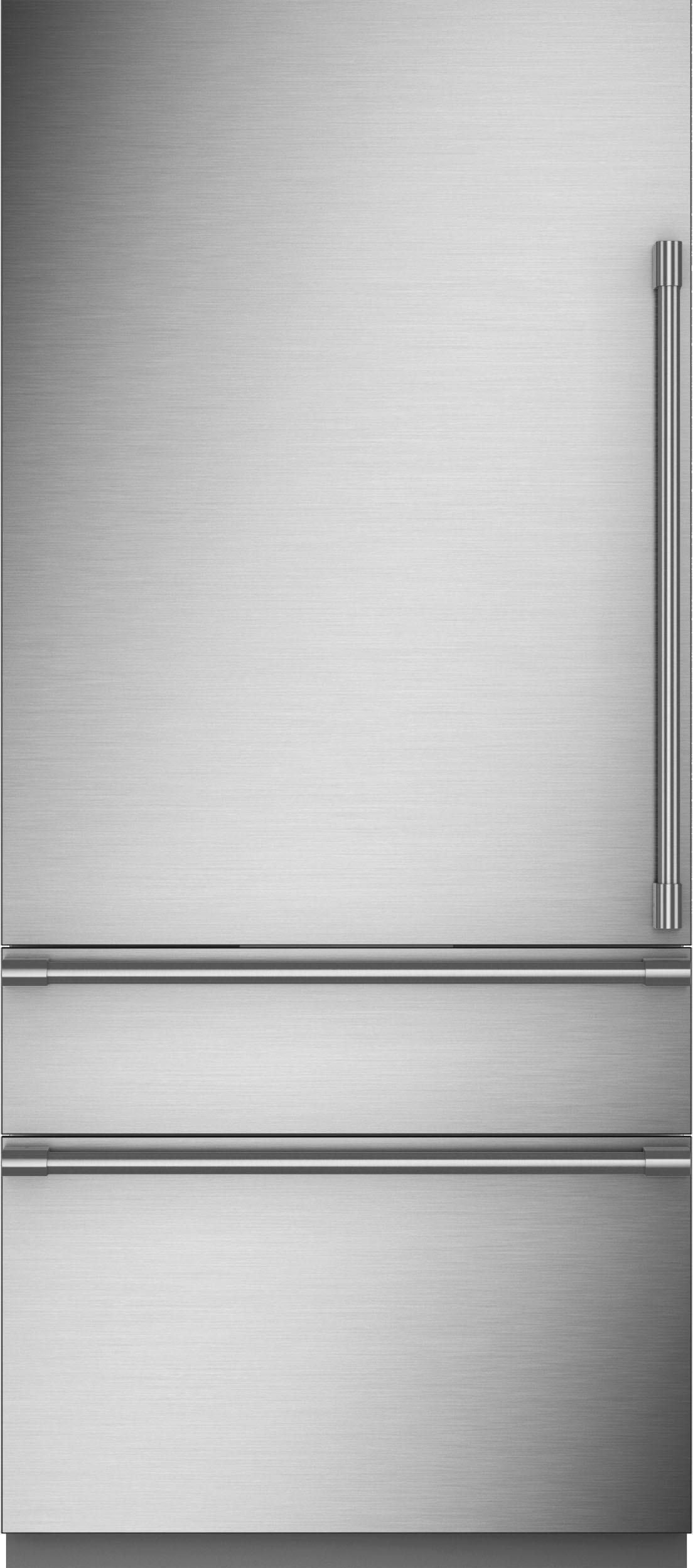 Monogram ZIC363NBVLH 36 Inch Counter Depth Bottom Freezer Refrigerator