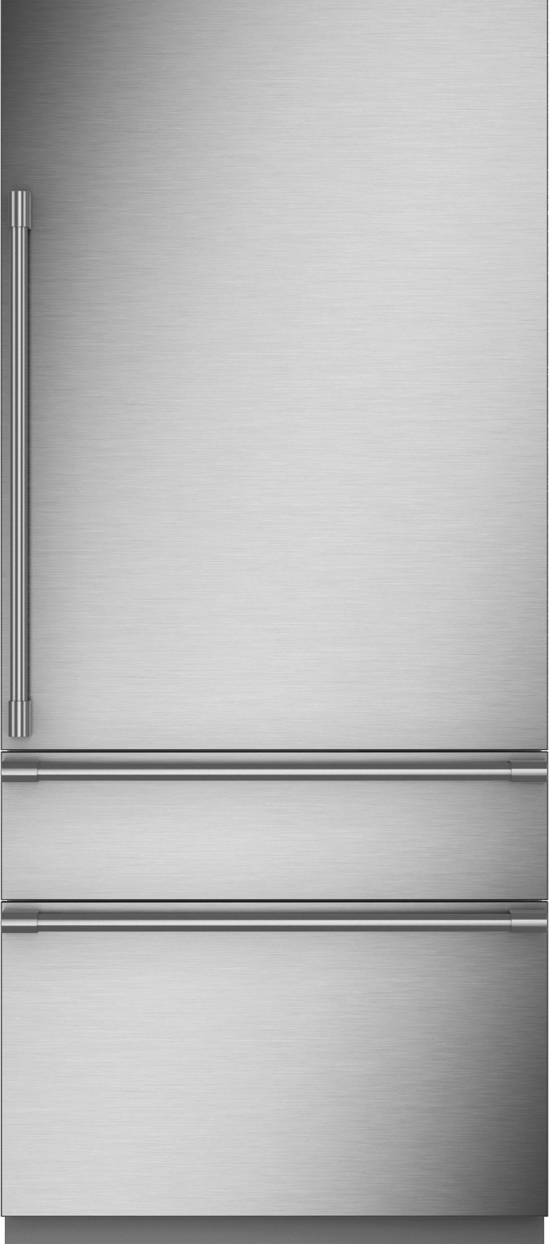 Monogram ZIC363NBVRH 36 Inch Counter Depth Bottom Freezer Refrigerator