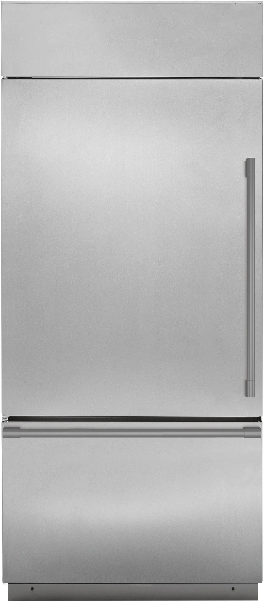 Monogram 36" 21.3 cu.ft. Stainless Steel Built-In Bottom Freezer Refrigerator - Energy Star - Left Hinge