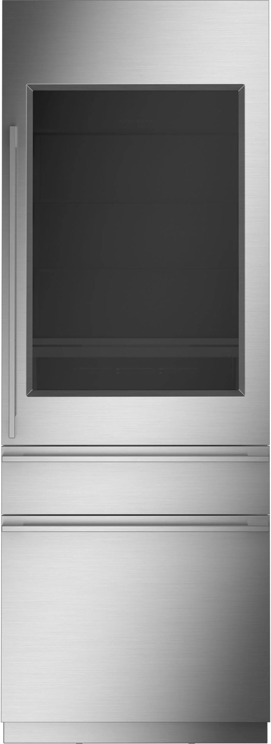 Monogram ZIK303NPPII 30 Inch Counter Depth Bottom Freezer Refrigerator, in Panel Ready