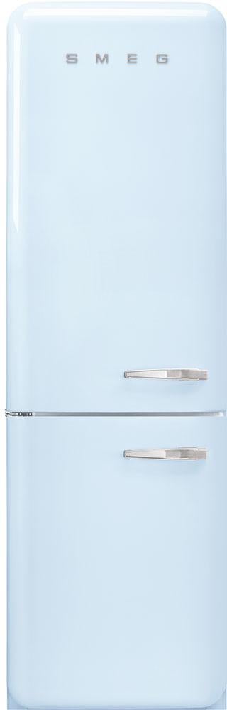 Smeg 50s Retro 24" 11.69 Pastel Blue Bottom Freezer Refrigerator - Left Hinge - Energy Star