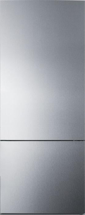 Summit FFBF279SSBI 28 Inch Counter Depth Bottom Freezer Refrigerator, in Stainless Steel