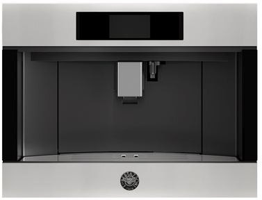 Bertazzoni CM242WTXT 24 Inch Built-In Coffee Maker: Stainless Stainless Steel