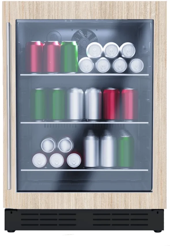 Elica EBS51PR1 24 Inch 4.8 Cu. Ft. Capacity Single Zone Beverage Center