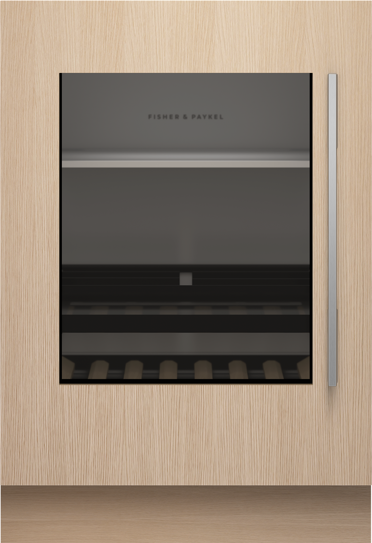 Fisher Paykel RS2435SBLT1 24 Inch Built-In Undercounter Dual Zone Smart Beverage Center Panel Ready