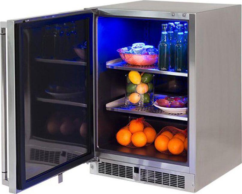 Lynx LN24REFL 24 Inch Counter Depth Compact Refrigerator, in Stainless Steel