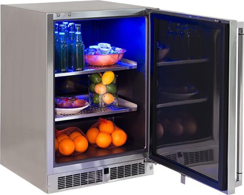 Lynx LN24REFR 24 Inch Counter Depth Compact Refrigerator, in Stainless Steel