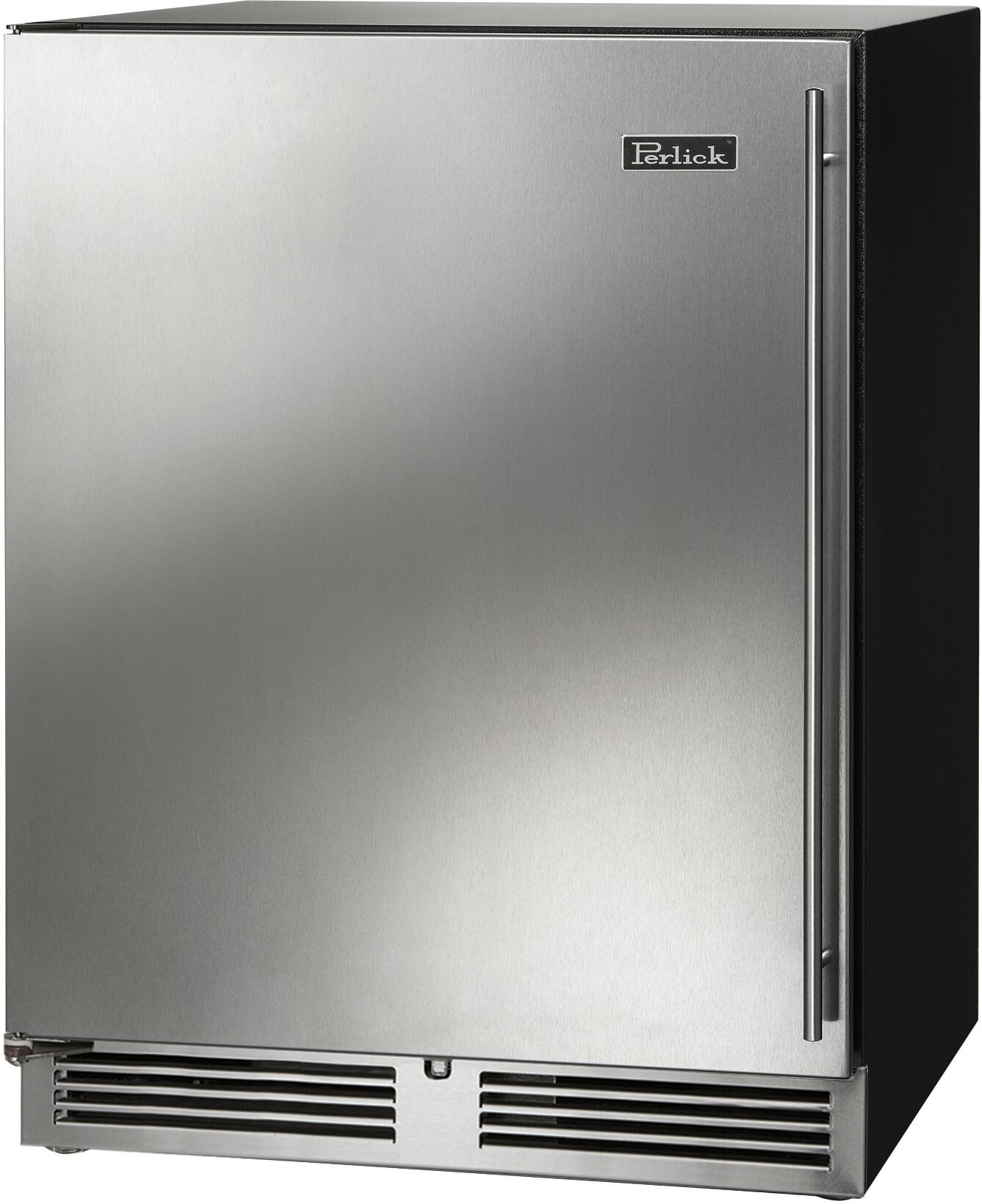 Perlick HA24RB41LL ADA Compliant Series 24 Inch Counter Depth Compact Refrigerator, in Stainless Steel