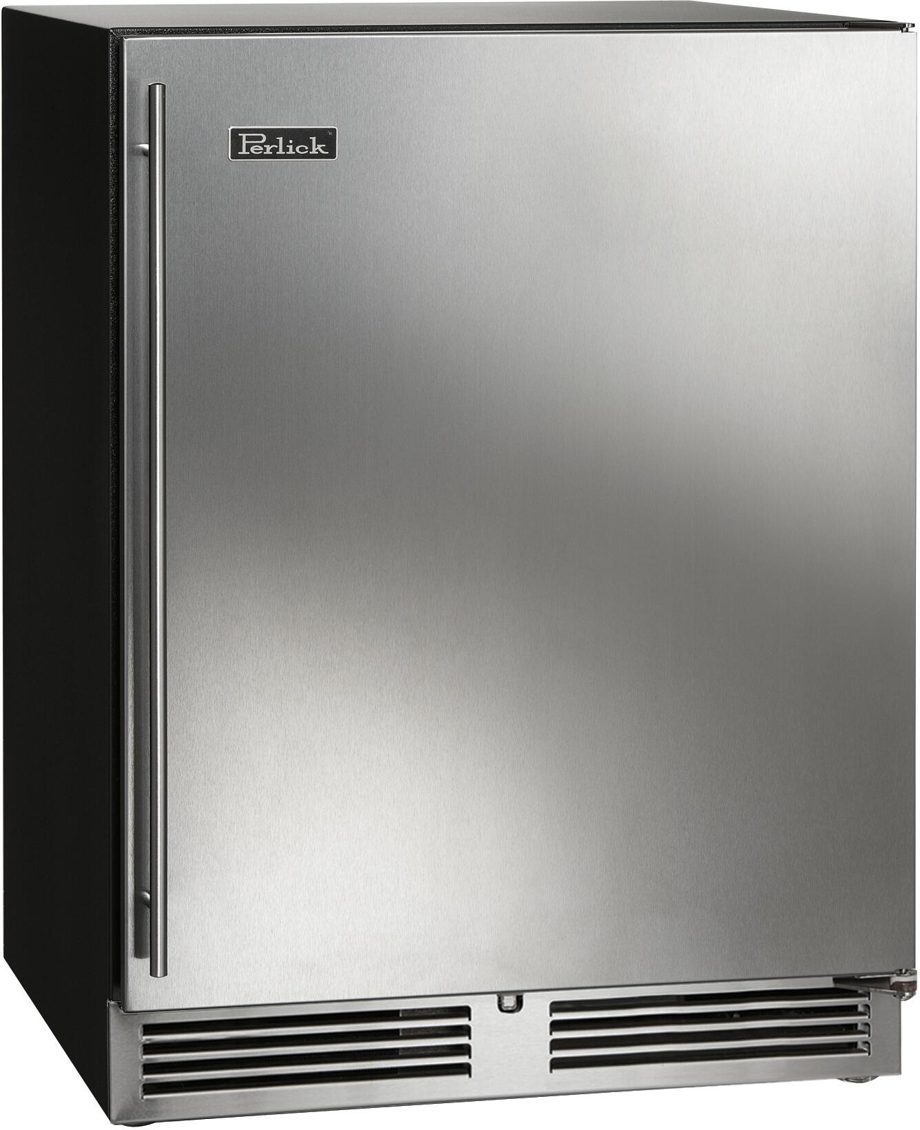 Perlick HA24RB41RL ADA Compliant Series 24 Inch Counter Depth Compact Refrigerator, in Stainless Steel