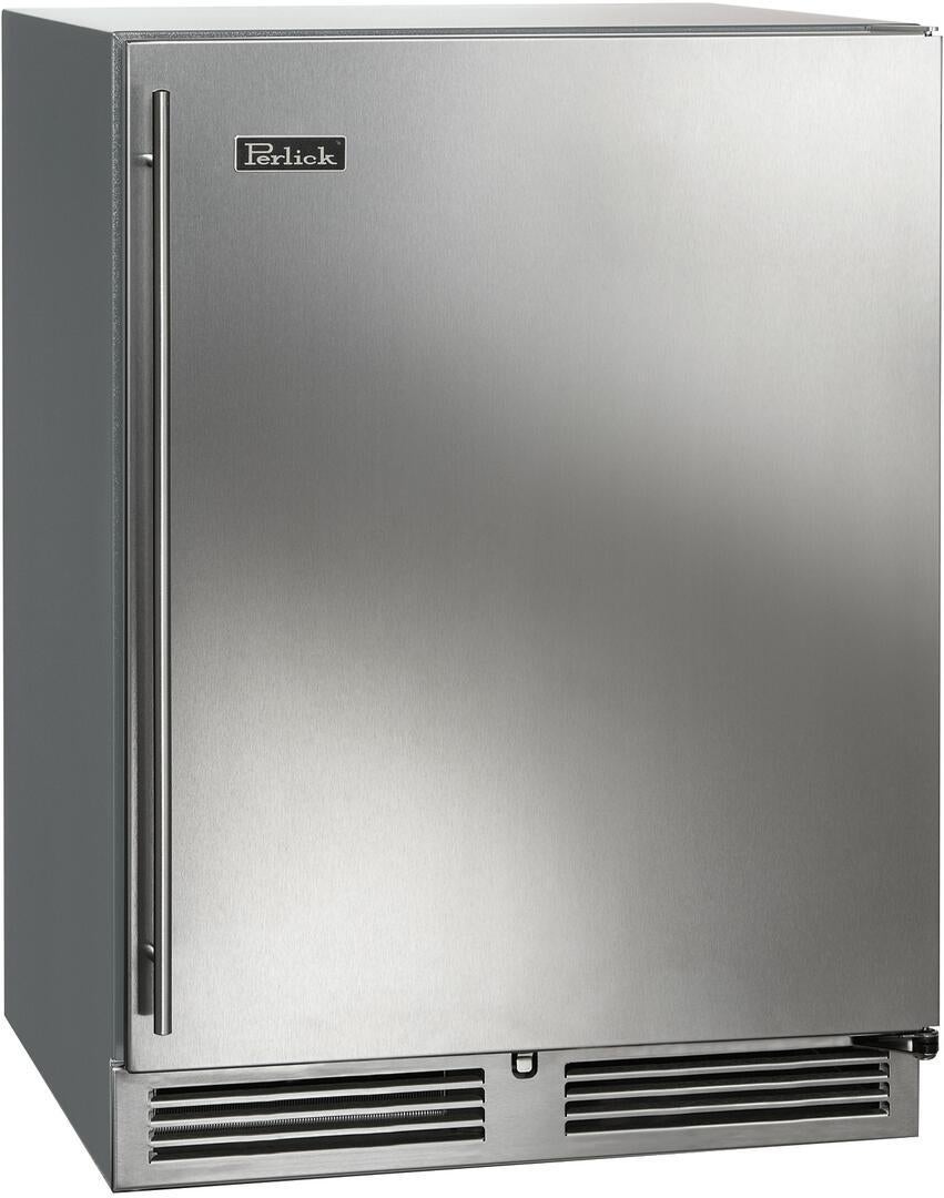 Perlick HC24RO41R C Series 24 Inch Counter Depth Compact Refrigerator, in Stainless Steel