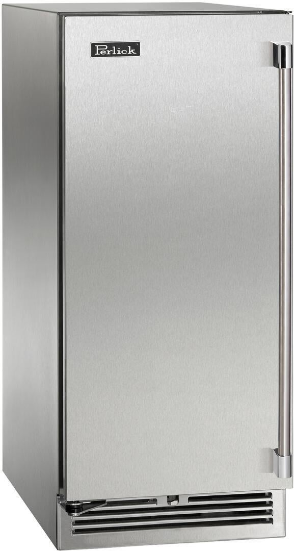 Perlick HP15RO41L  Signature Series 15 Inch Counter Depth Compact Refrigerator, in Stainless Steel