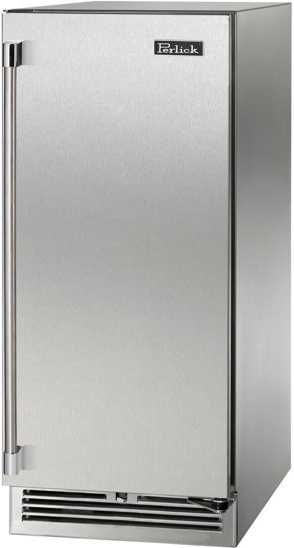 Perlick HP15RO41R  Signature Series 15 Inch Counter Depth Compact Refrigerator, in Stainless Steel