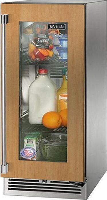 Perlick HP15RS44R  Signature Series 15 Inch Counter Depth Compact Refrigerator, in Panel Ready