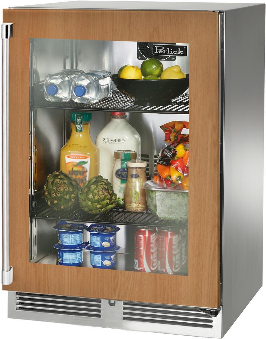 Perlick HP24RO44R  Signature Series 24 Inch Counter Depth Compact Refrigerator, in Panel Ready