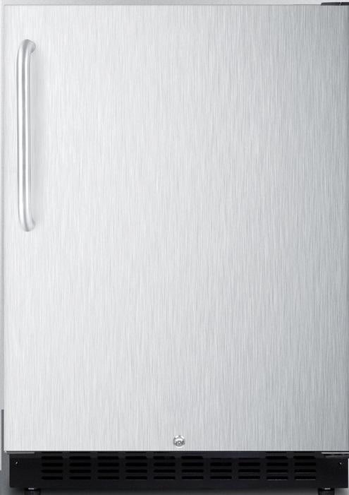 Summit AL54CSSTB 24 Inch Counter Depth Compact Refrigerator, in Stainless Steel