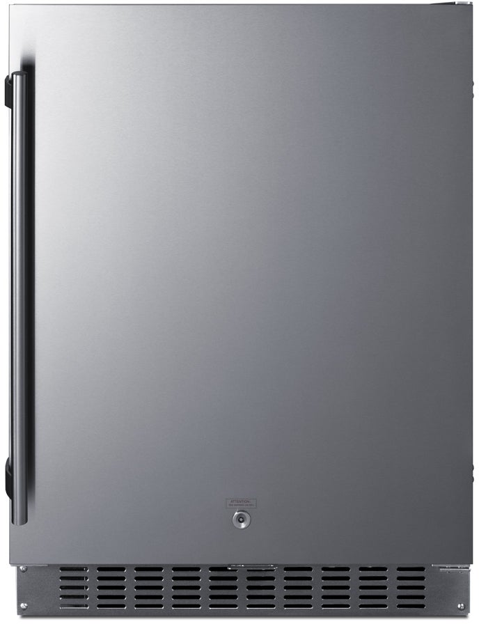 Summit ASDS2413CSS 24 Inch Freestanding or Built-In Compact Refrigerator