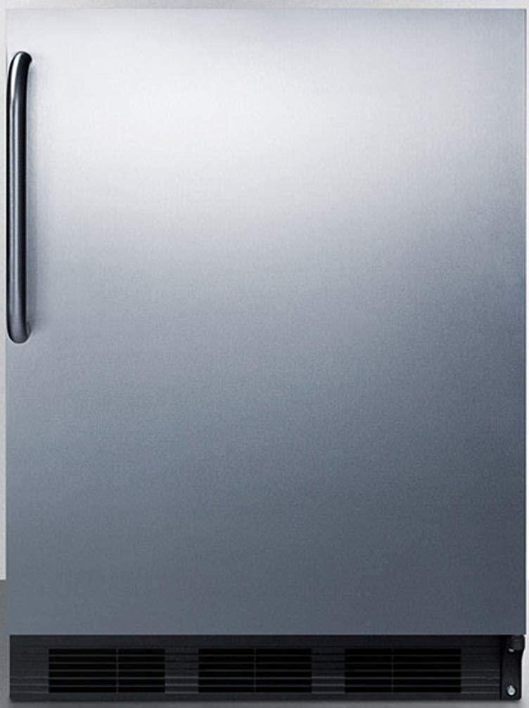 Summit CT663BKBISSTB 24 Inch Compact Refrigerator