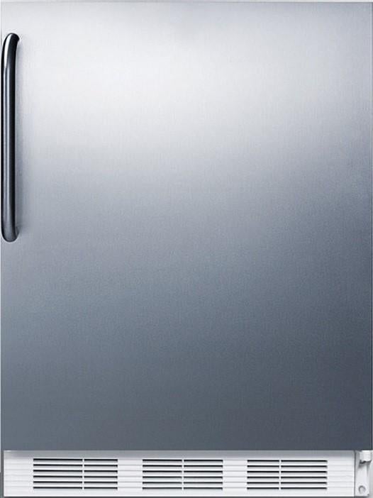 Summit FF61WBISSTBADA 24 Inch Compact Refrigerator