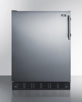 Summit FF6BK2SSADALHD  24 Inch Compact Refrigerator