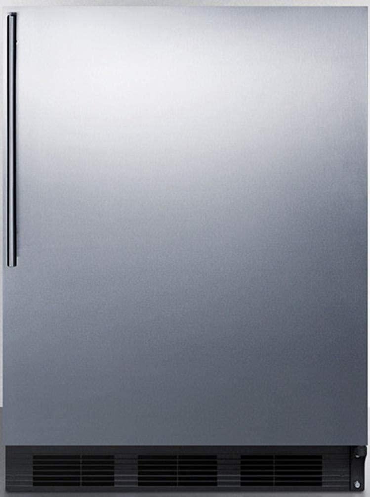 Summit FF6BKBI7SSHVADA  24 Inch  Compact Refrigerator